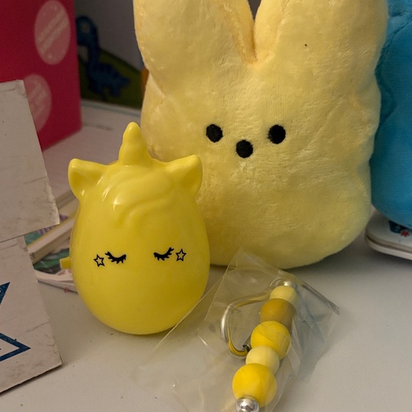 Colorful Plush Bunny and Unicorn Egg - Picture 2 of 4